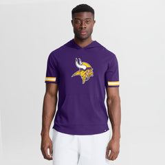 Minnesota Vikings Optimal Play Short Sleeve Hooded T-Shirt Purple | Fanatics