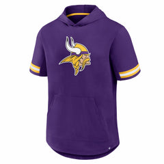 Minnesota Vikings Optimal Play Short Sleeve Hooded T-Shirt Purple | Fanatics
