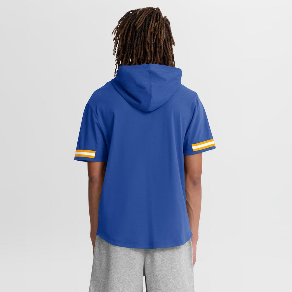 Los Angeles Rams Optimal Play Short Sleeve Hooded T-Shirt Royal | Fanatics