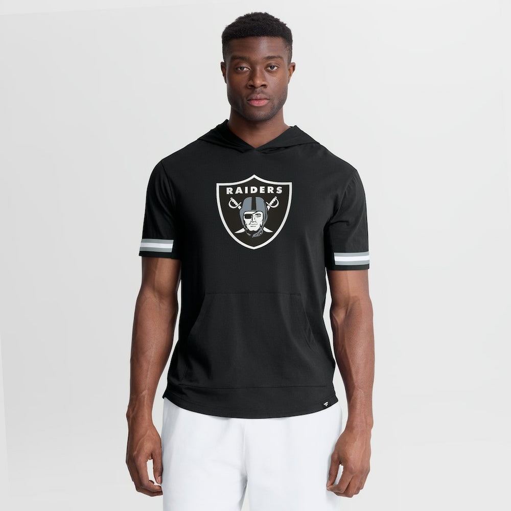 Las Vegas Raiders Optimal Play Short Sleeve Hooded T-Shirt Black | Fanatics