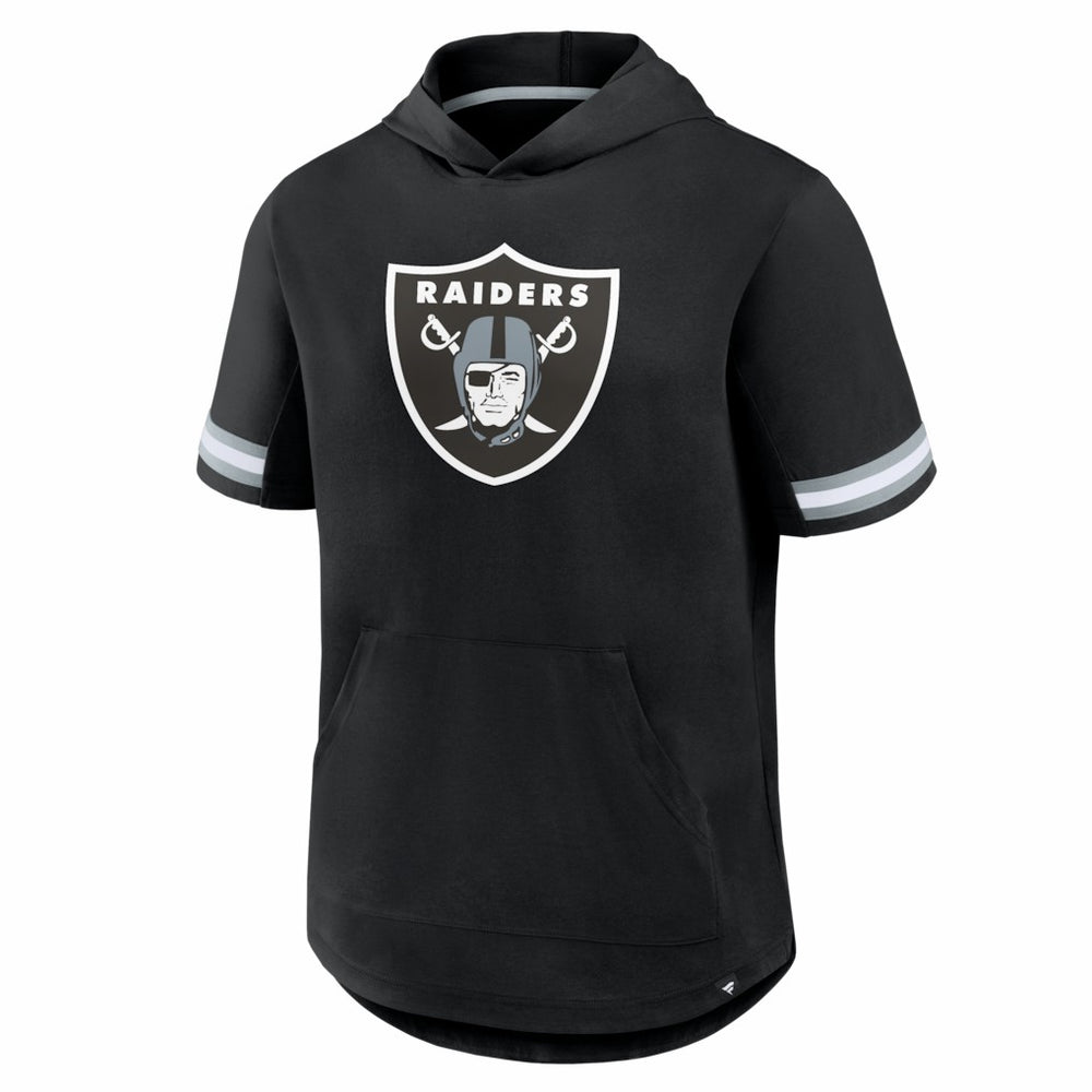 Las Vegas Raiders Optimal Play Short Sleeve Hooded T-Shirt Black | Fanatics