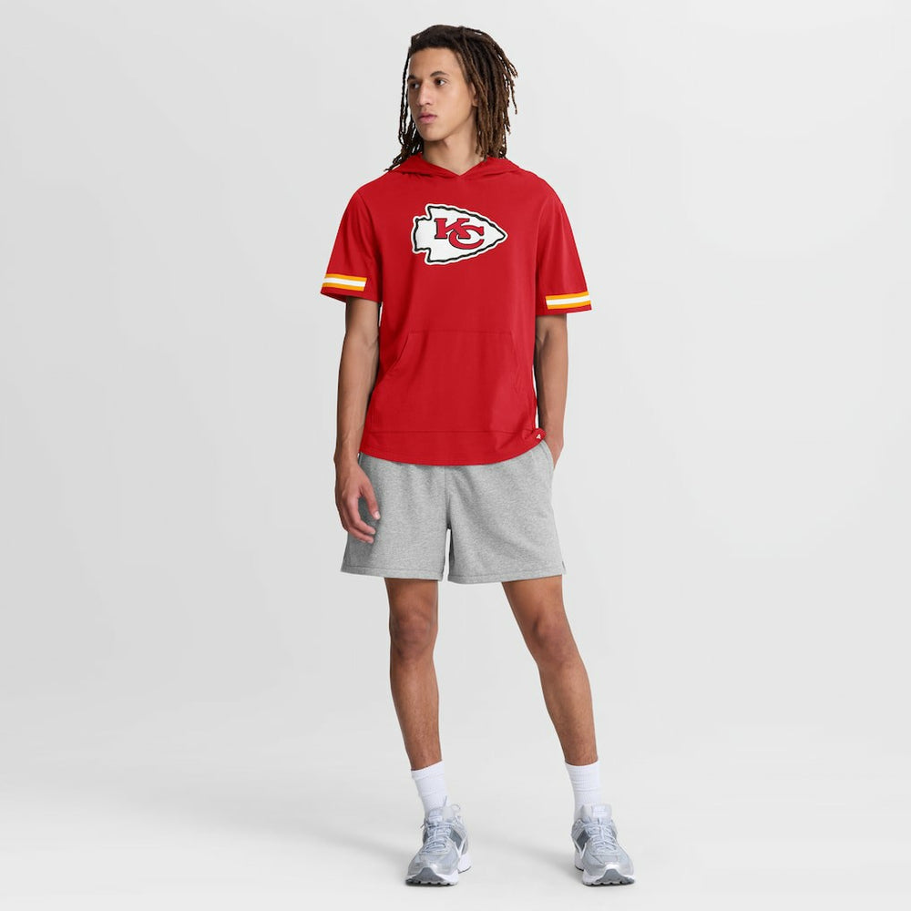 Kansas City Chiefs Optimal Play Short Sleeve Hooded T-Shirt Red | Fanatics