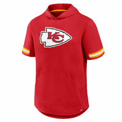 Kansas City Chiefs Optimal Play Short Sleeve Hooded T-Shirt Red | Fanatics
