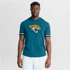 Jacksonville Jaguars Optimal Play Short Sleeve Hooded T-Shirt Teal | Fanatics