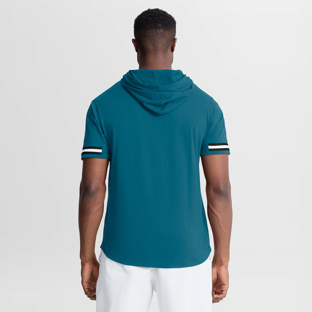 Jacksonville Jaguars Optimal Play Short Sleeve Hooded T-Shirt Teal | Fanatics