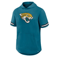 Jacksonville Jaguars Optimal Play Short Sleeve Hooded T-Shirt Teal | Fanatics