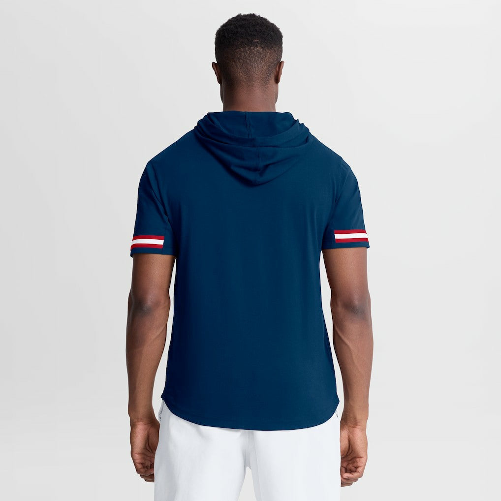 Houston Texans Optimal Play Short Sleeve Hooded T-Shirt Navy | Fanatics