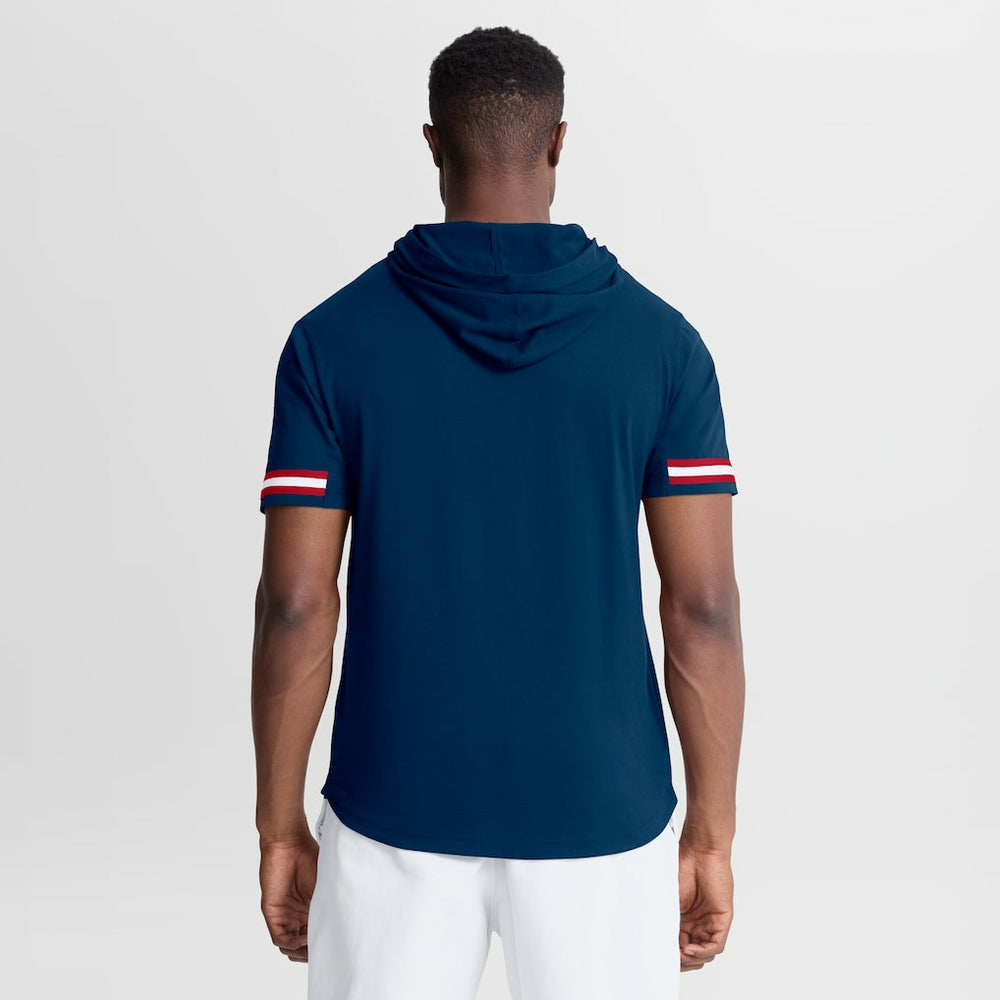 Houston Texans Optimal Play Short Sleeve Hooded T-Shirt Navy | Fanatics