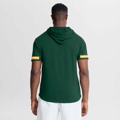 Green Bay Packers Optimal Play Short Sleeve Hooded T-Shirt Green | Fanatics
