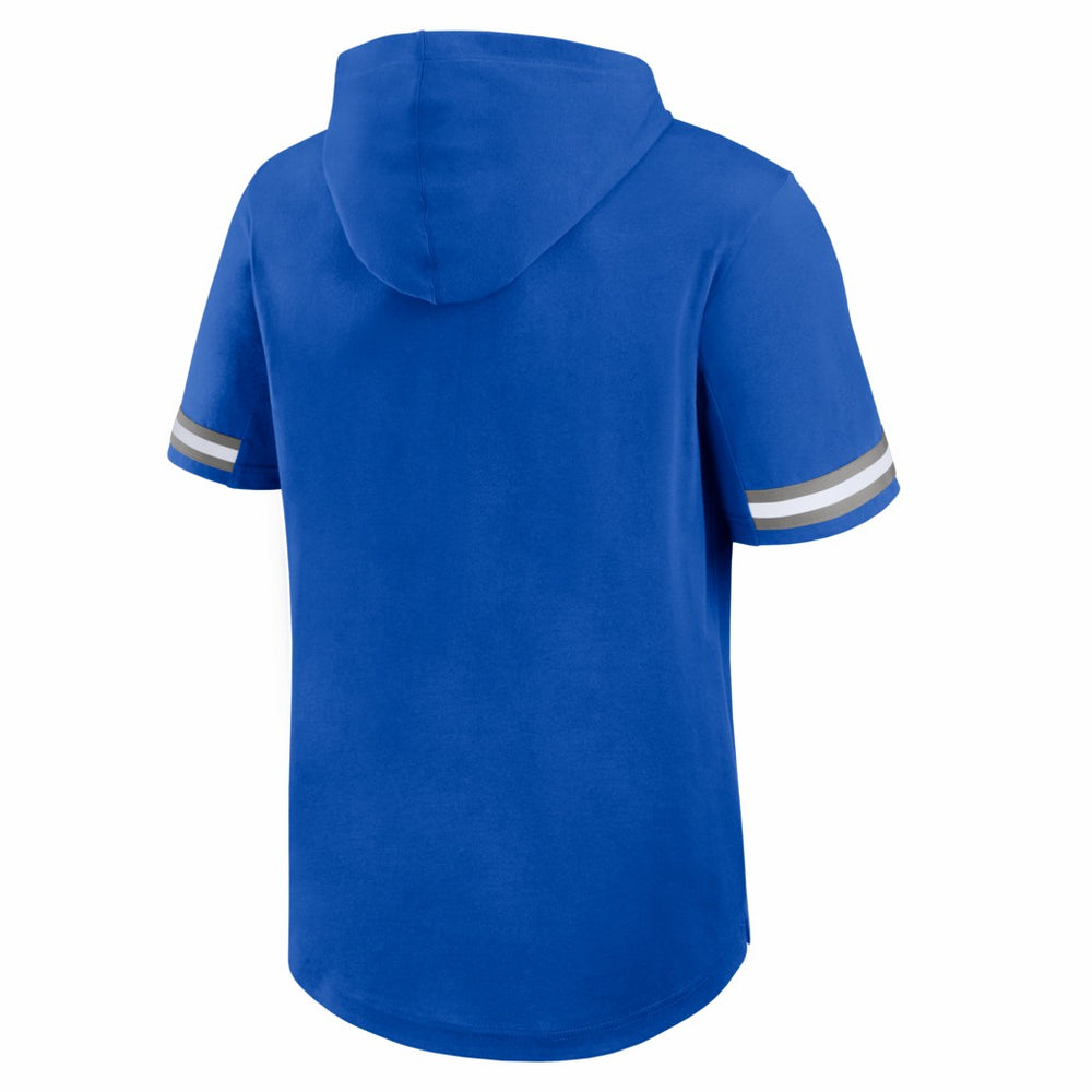 Detroit Lions Optimal Play Short Sleeve Hooded T-Shirt Blue | Fanatics