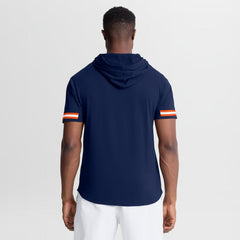 Denver Broncos Optimal Play Short Sleeve Hooded T-Shirt Navy | Fanatics