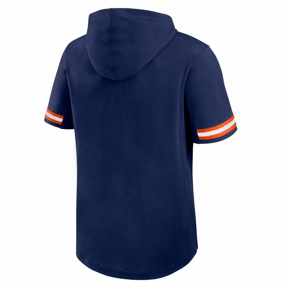 Denver Broncos Optimal Play Short Sleeve Hooded T-Shirt Navy | Fanatics