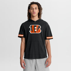 Cincinnati Bengals Optimal Play Short Sleeve Hooded T-Shirt Black | Fanatics