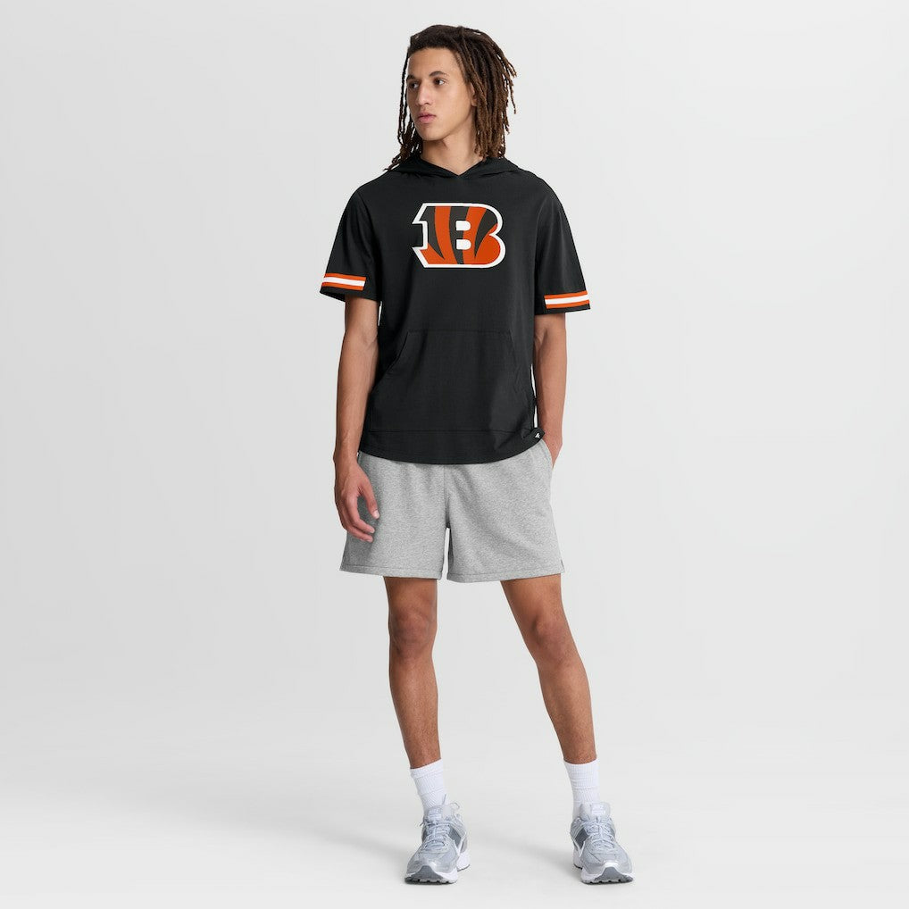 Cincinnati Bengals Optimal Play Short Sleeve Hooded T-Shirt Black | Fanatics
