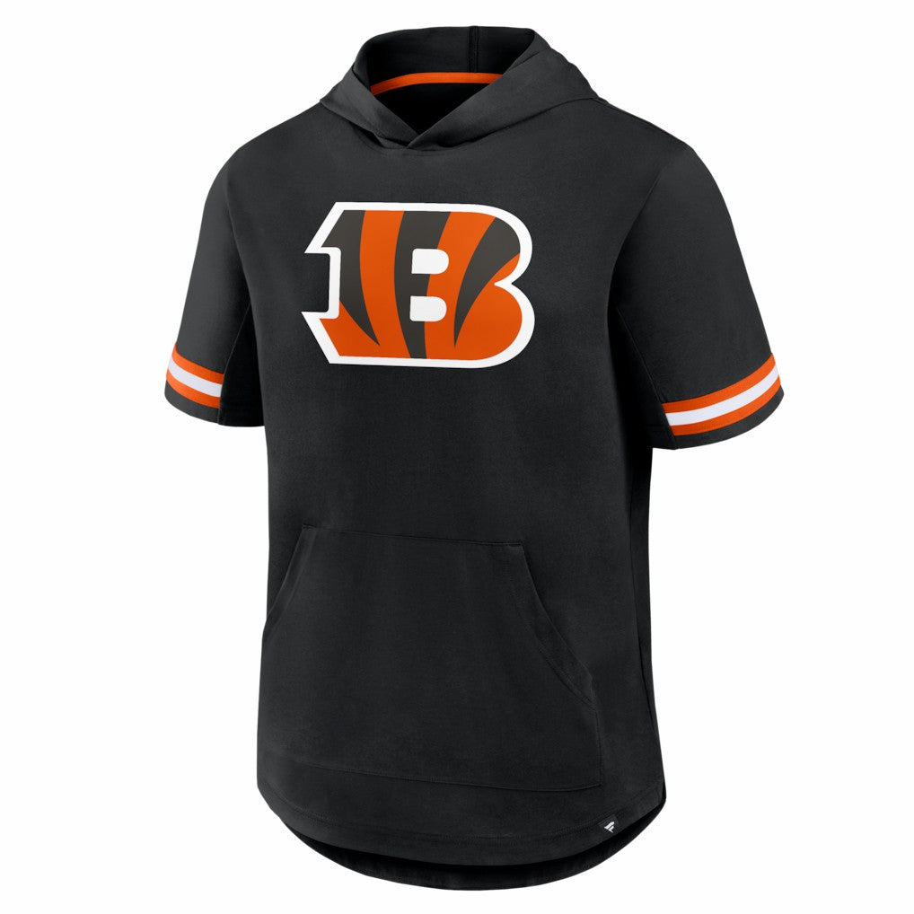 Cincinnati Bengals Optimal Play Short Sleeve Hooded T-Shirt Black | Fanatics