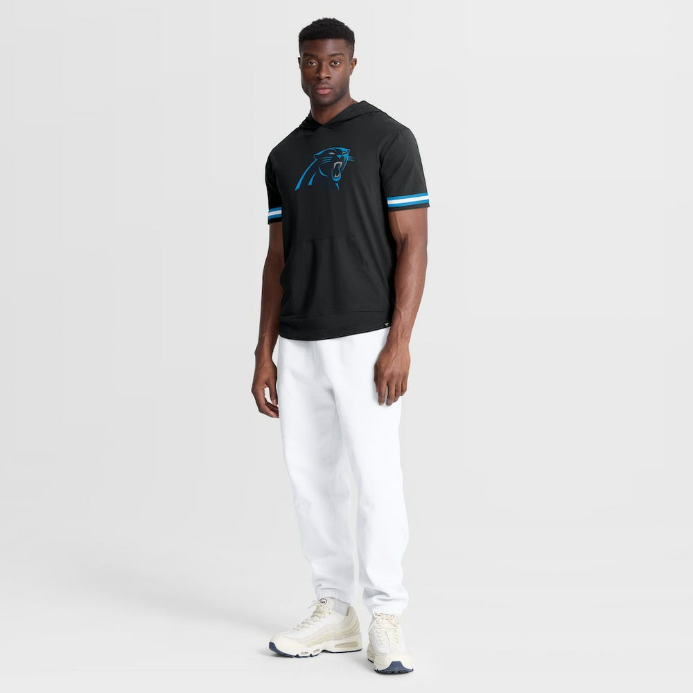 Carolina Panthers Optimal Play Short Sleeve Hooded T-Shirt Black | Fanatics
