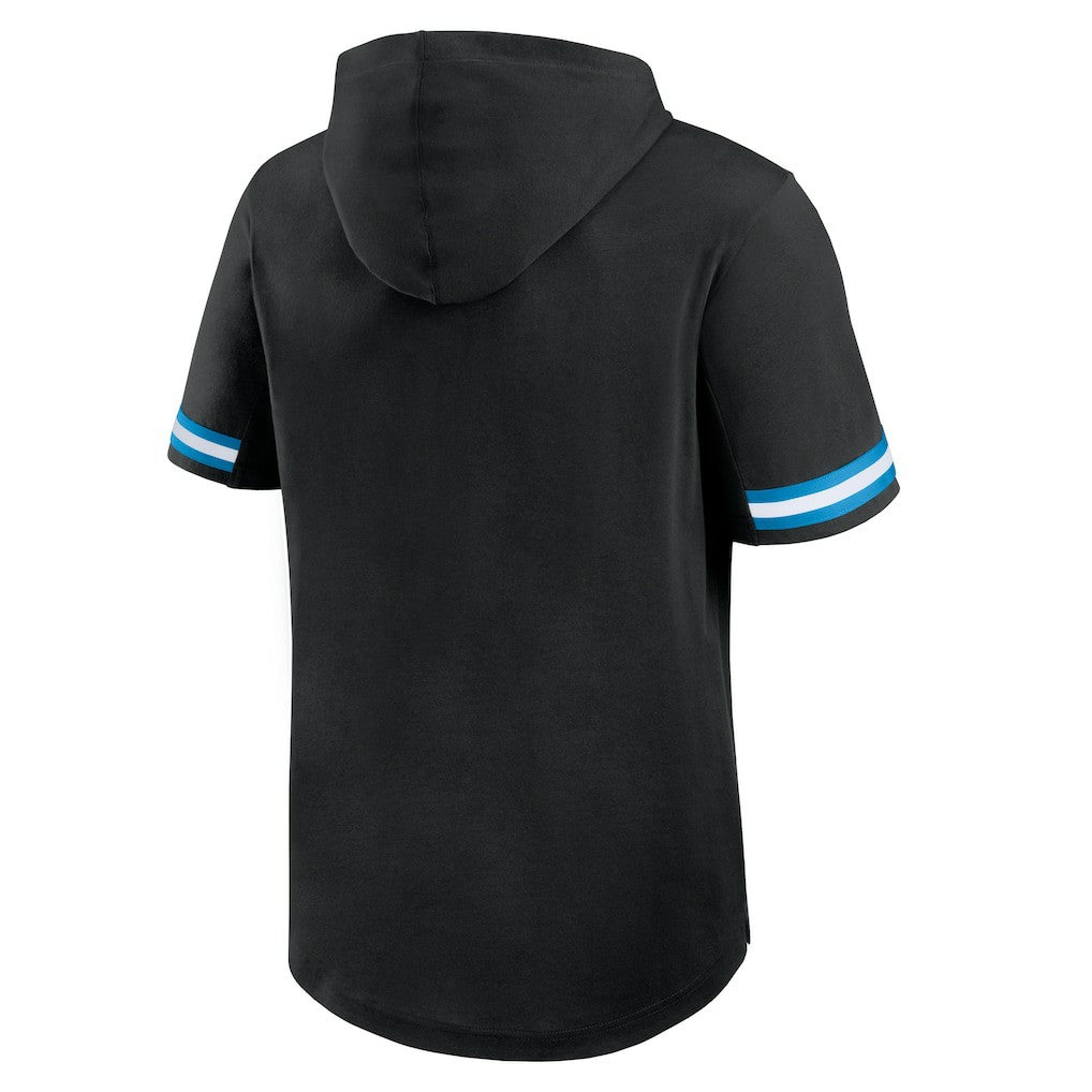 Carolina Panthers Optimal Play Short Sleeve Hooded T-Shirt Black | Fanatics