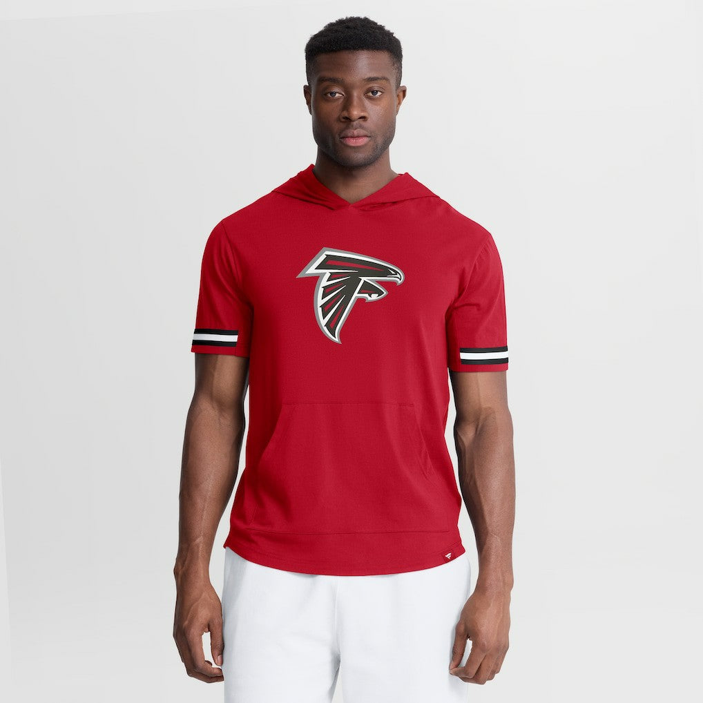 Atlanta Falcons Optimal Play Short Sleeve Hooded T-Shirt Red | Fanatics
