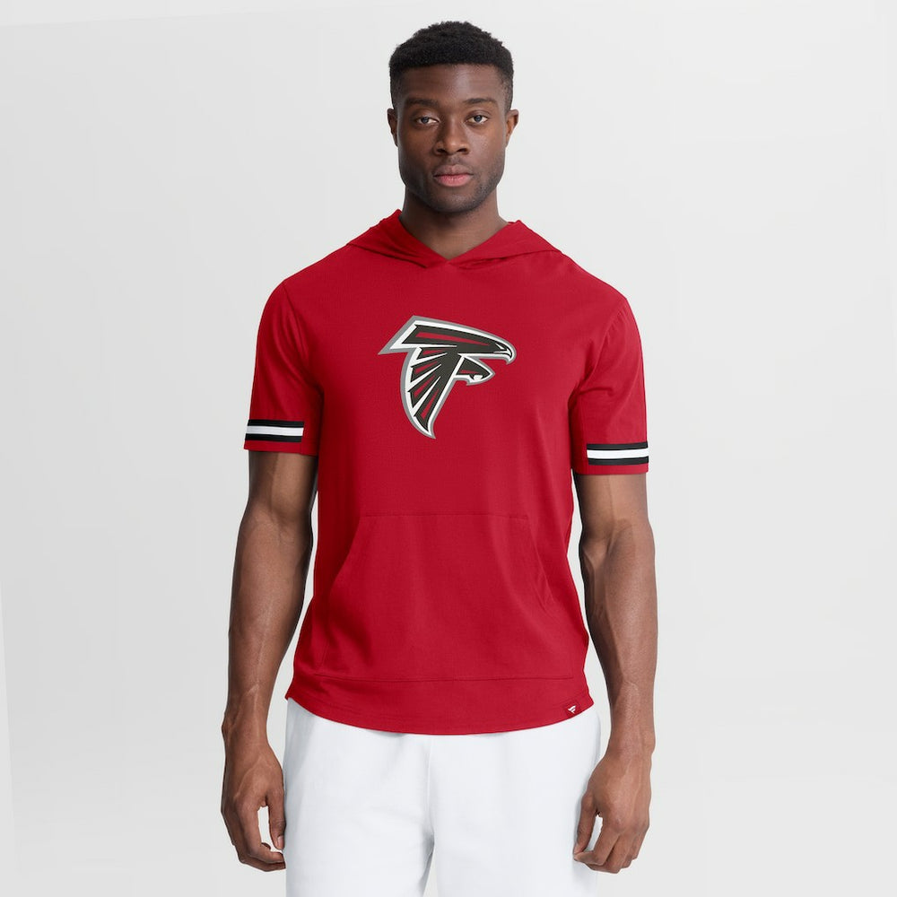 Atlanta Falcons Optimal Play Short Sleeve Hooded T-Shirt Red | Fanatics