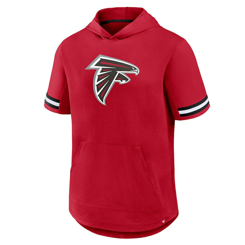 Atlanta Falcons Optimal Play Short Sleeve Hooded T-Shirt Red | Fanatics