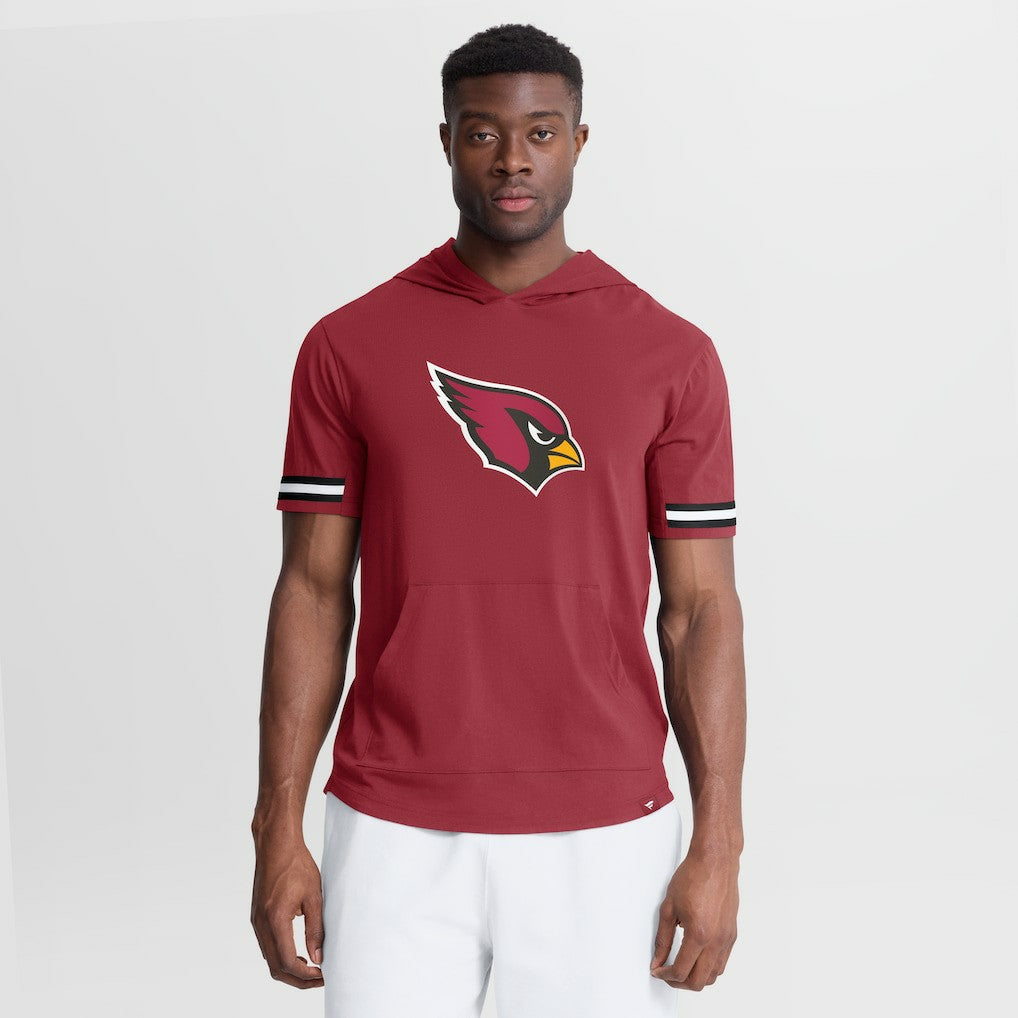 Arizona Cardinals Optimal Play Short Sleeve Hooded T-Shirt Cardinal | Fanatics