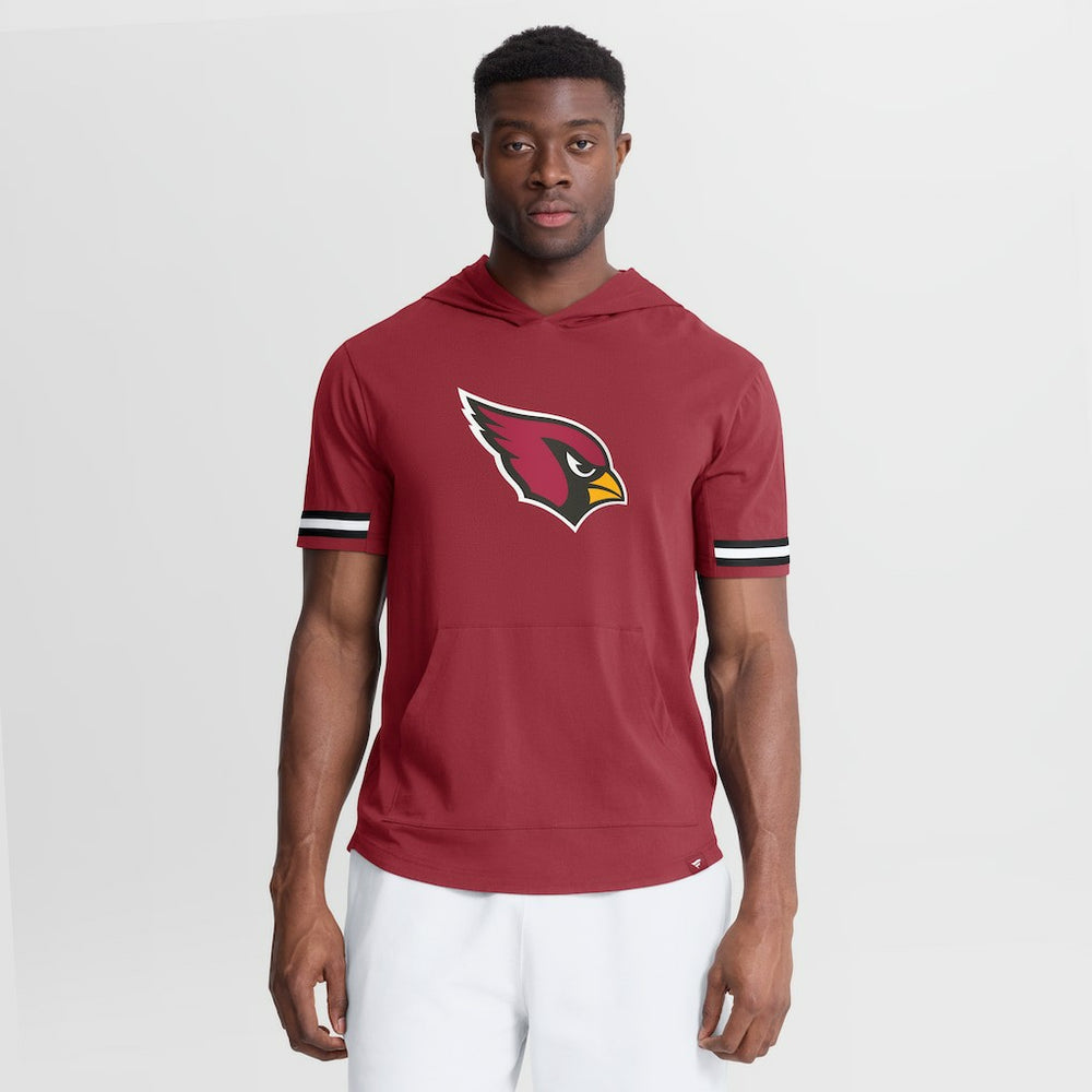 Arizona Cardinals Optimal Play Short Sleeve Hooded T-Shirt Cardinal | Fanatics