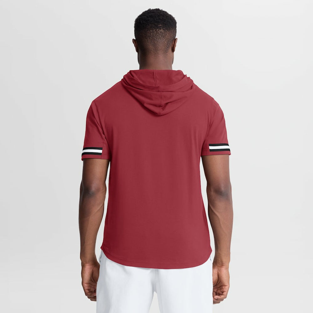 Arizona Cardinals Optimal Play Short Sleeve Hooded T-Shirt Cardinal | Fanatics