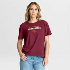 Washington Commanders Women's Fade Legacy T-Shirt Burgundy | Fanatics