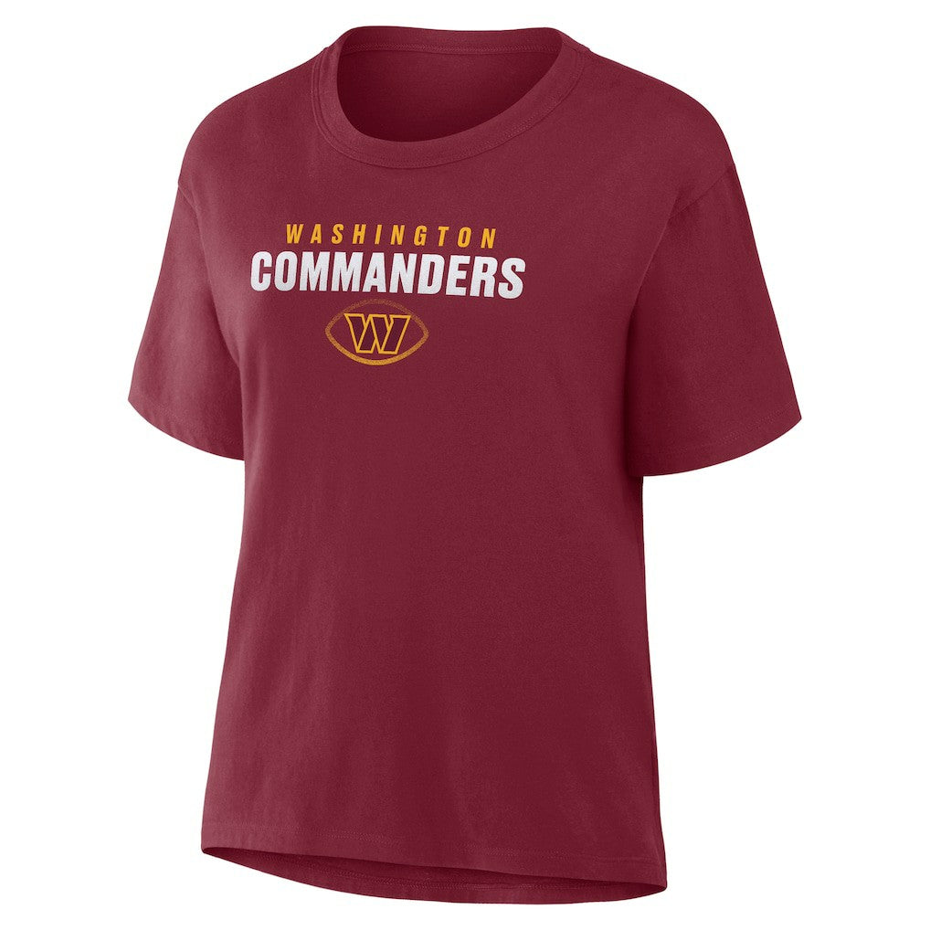 Washington Commanders Women's Fade Legacy T-Shirt Burgundy | Fanatics