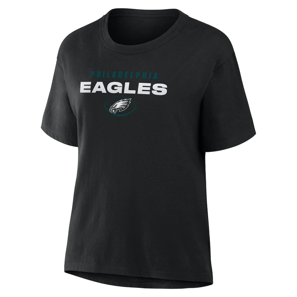Philadelphia Eagles Women's Fade Legacy T-Shirt Black | Fanatics