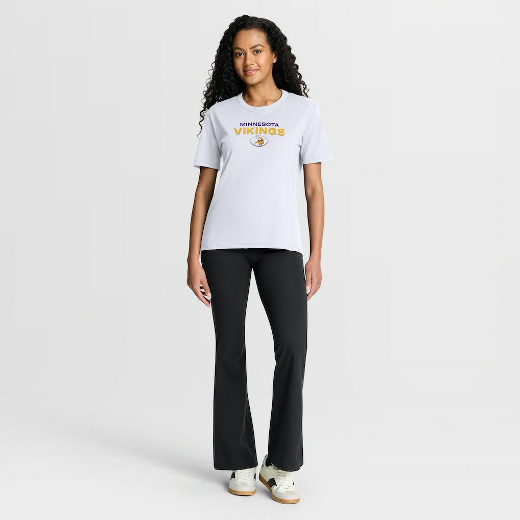 Minnesota Vikings Women's Fade Legacy T-Shirt White | Fanatics