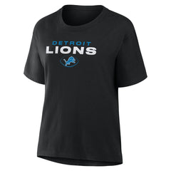Detroit Lions Women's Fade Legacy T-Shirt Black | Fanatics