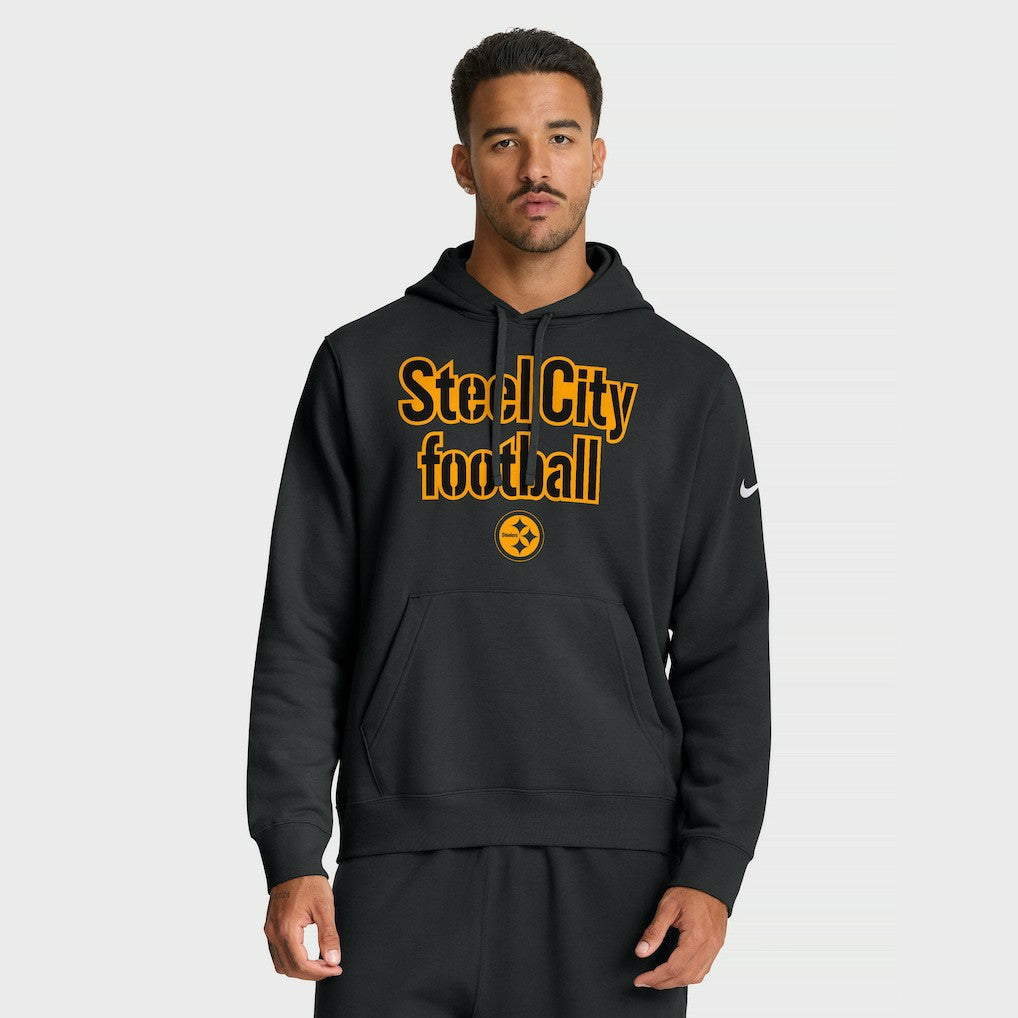 Pittsburgh Steelers Local Club Hoodie Black | Nike for Sale