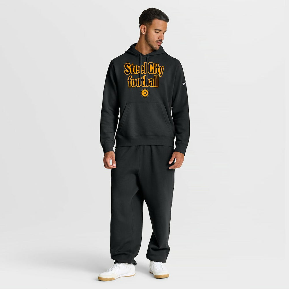 Pittsburgh Steelers Local Club Hoodie Black | Nike for Sale