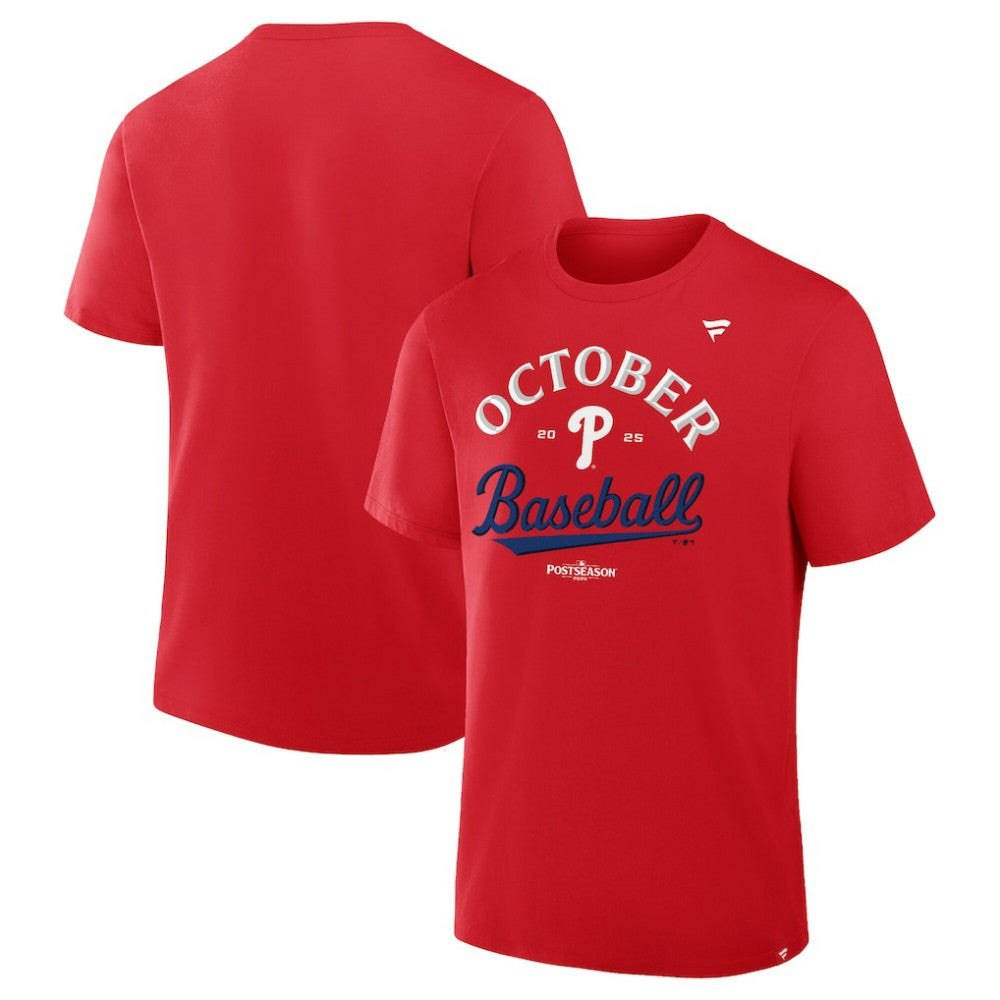 Philadelphia Phillies Fanatics 2025 MLB Postseason Locker Room T-Shirt - MLB