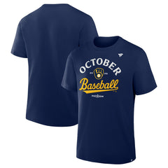 Milwaukee Brewers 2025 MLB Postseason Locker Room T-Shirt - MLB