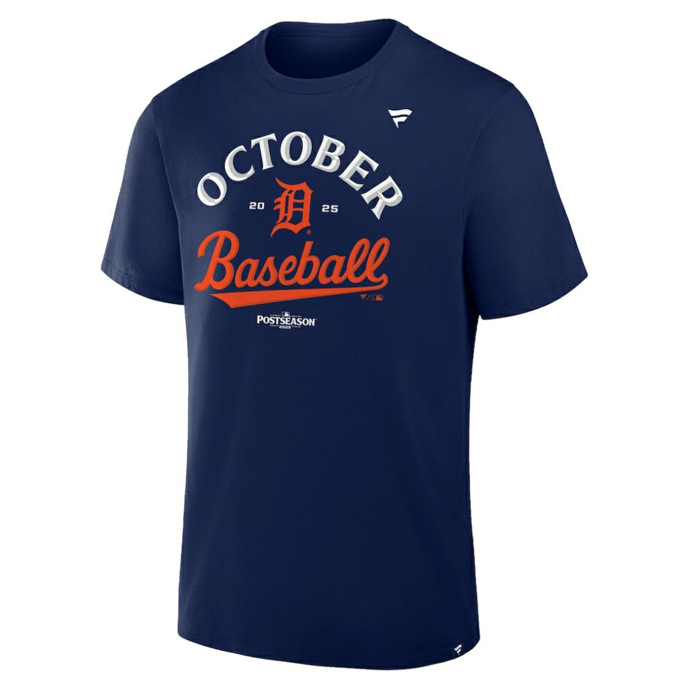 Detroit Tigers Fanatics 2025 MLB Postseason Locker Room T-Shirt - MLB