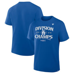 Los Angeles Dodgers Fanatics 2025 NL West Division Champions Locker Room T-Shirt - MLB