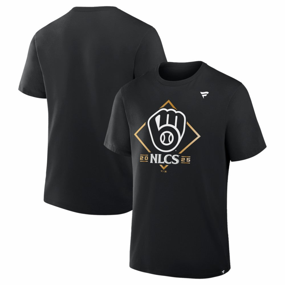 Milwaukee Brewers Fanatics 2025 National League Division Series Champions Locker Room T-Shirt - MLB