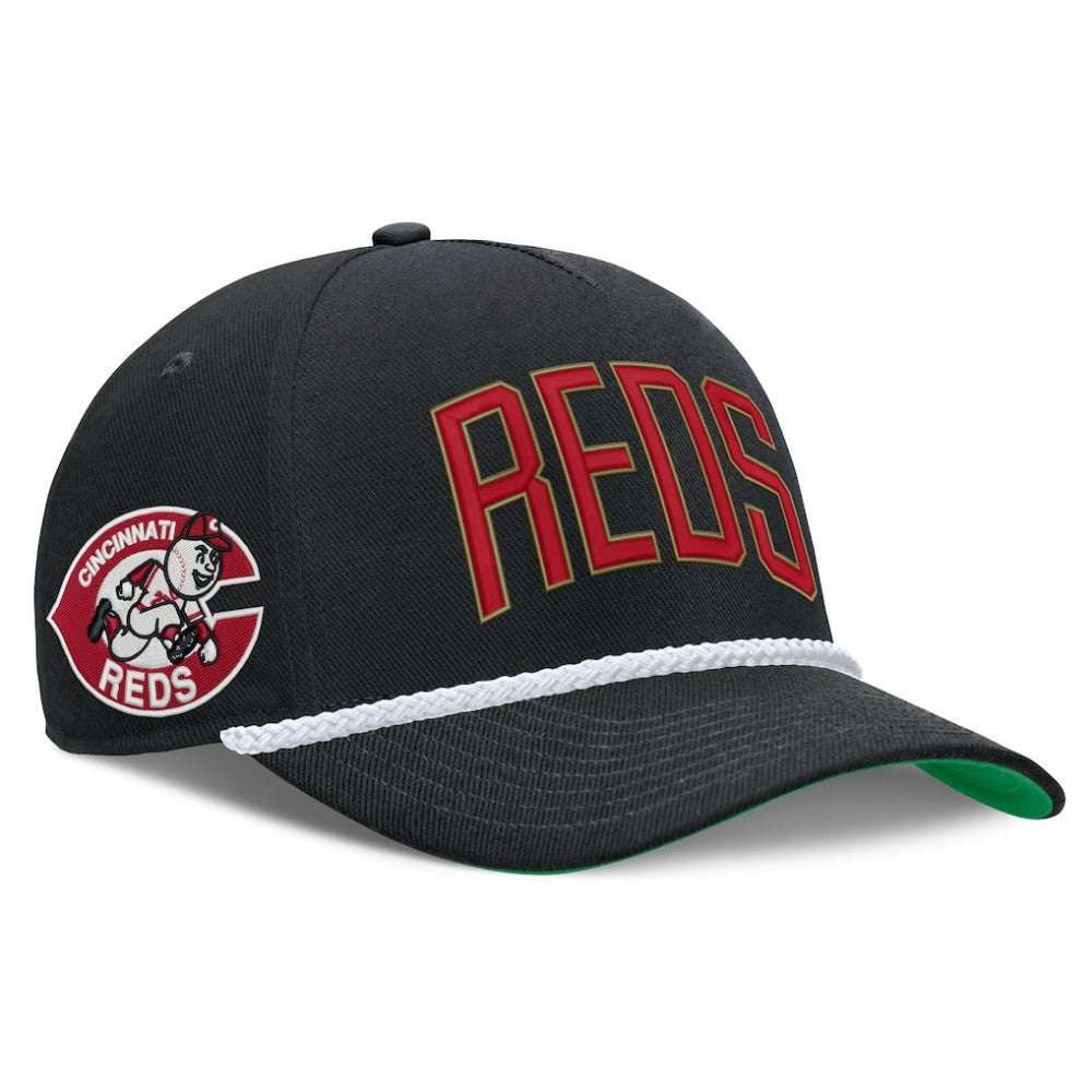 Cincinnati Reds Nike Cooperstown Collection Rise Adjustable Hat - MLB