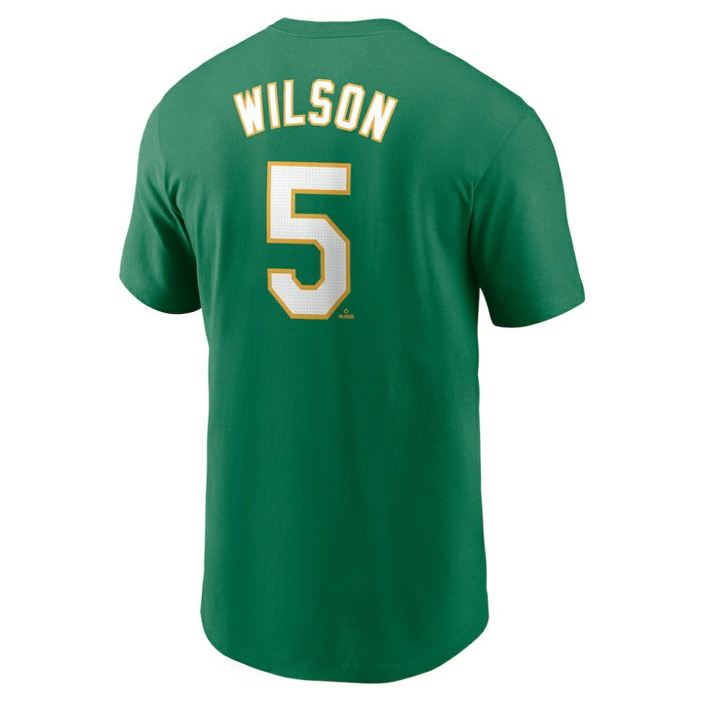 Jacob Wilson Athletics Nike Fuse Name & Number T-Shirt - MLB