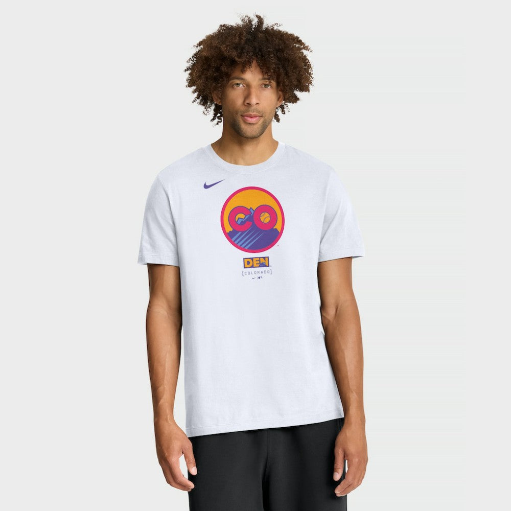 Colorado Rockies Nike City Connect Large Logo T-Shirt - MLB