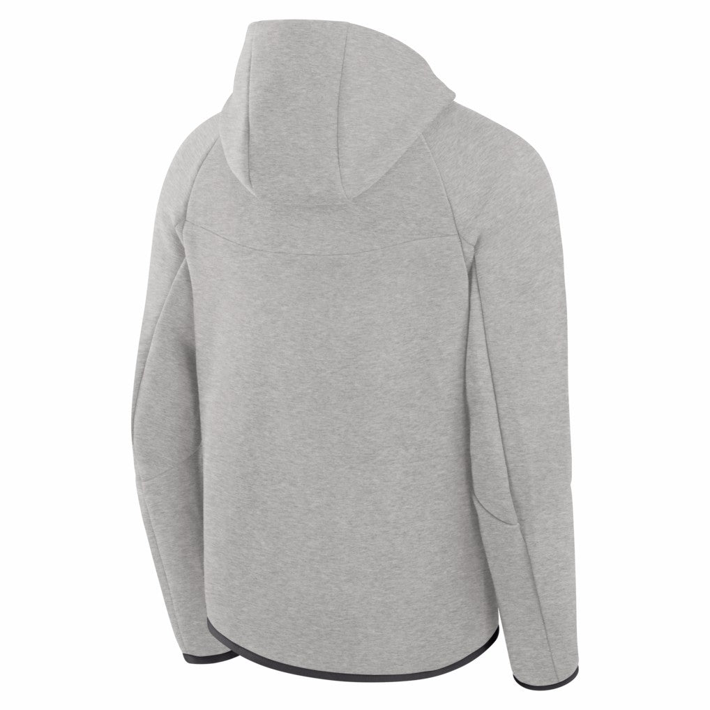 Minnesota Vikings Tech Fleece Raglan Full-Zip Windrunner Hoodie Heather Gray | Nike for Sale