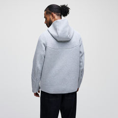 Green Bay Packers Tech Fleece Raglan Full-Zip Windrunner Hoodie Heather Gray | Nike for Sale