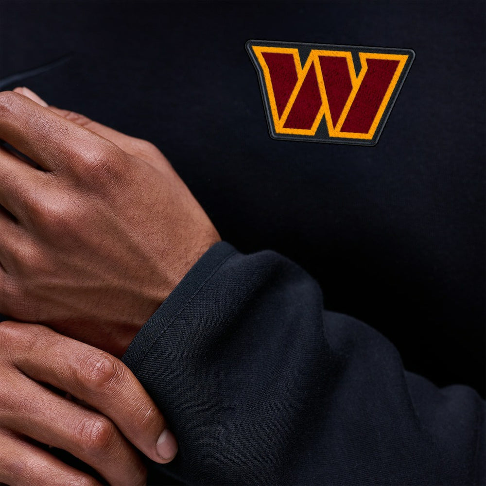 Washington Commanders Tech Fleece Raglan Sweatshirt Black | Nike for Sale