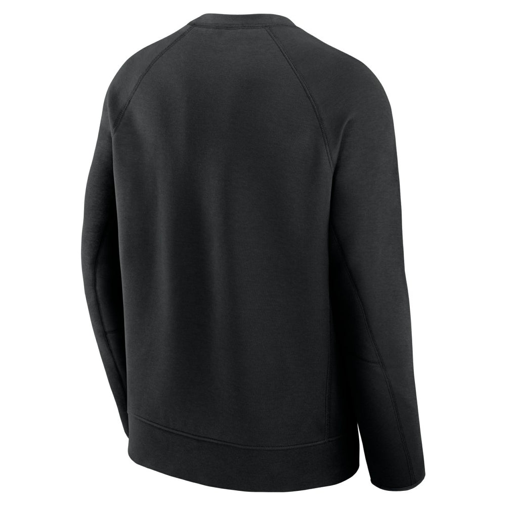 Green Bay Packers Tech Fleece Raglan Sweatshirt Black | Nike for Sale