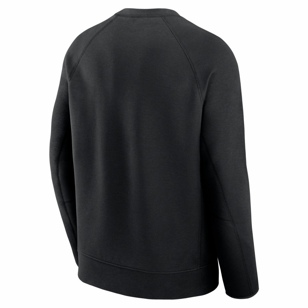 Buffalo Bills Tech Fleece Raglan Sweatshirt Black | Nike for Sale