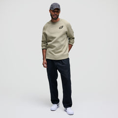 Philadelphia Eagles Tech Fleece Raglan Sweatshirt Olive | Nike for Sale