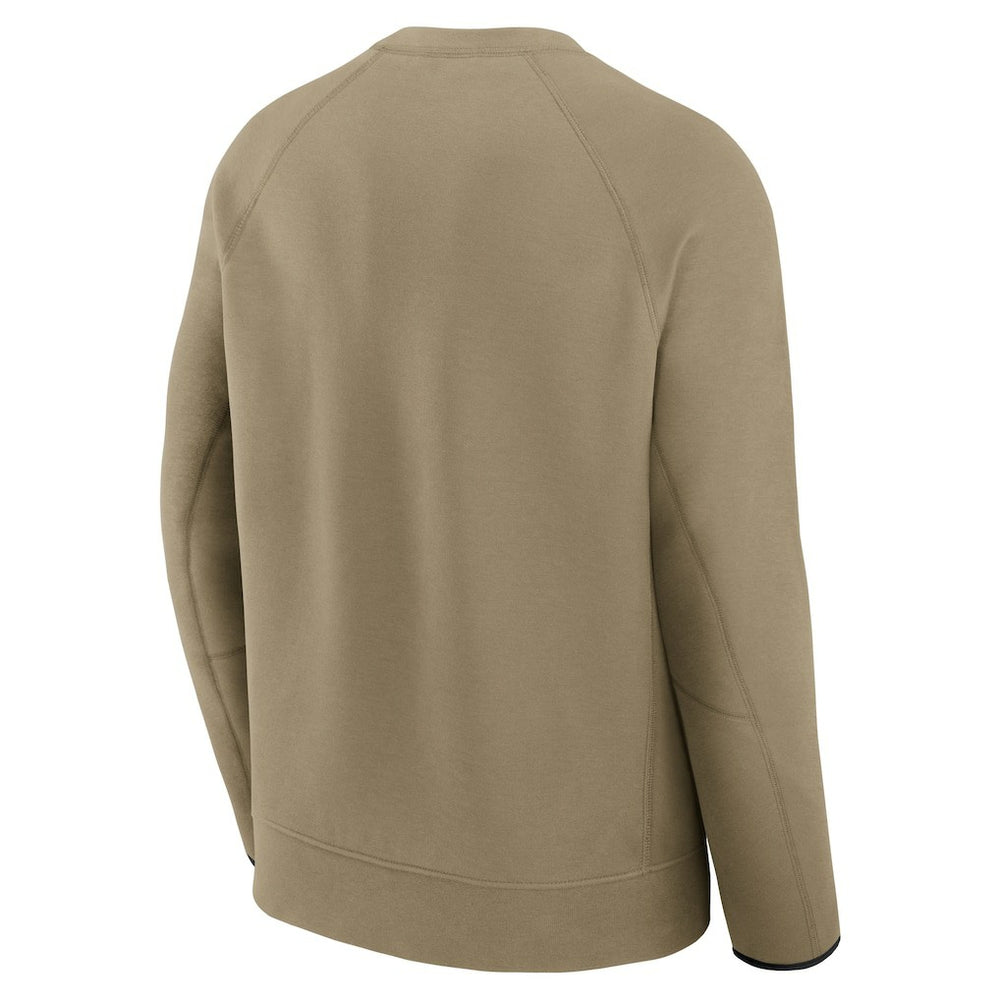 Buffalo Bills Tech Fleece Raglan Sweatshirt Olive | Nike for Sale