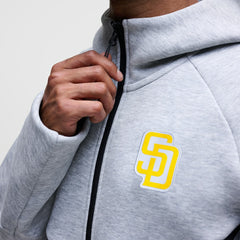 San Diego Padres Nike Tech Fleece Raglan Full-Zip Windrunner Hoodie - MLB
